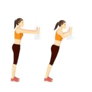 pompes au mur biceps