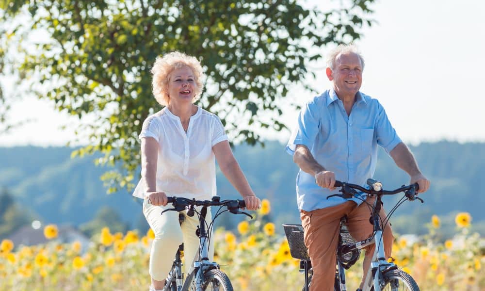 faire du vélo pour prévenir AVC