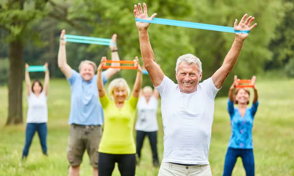 exercices biceps avec elastique