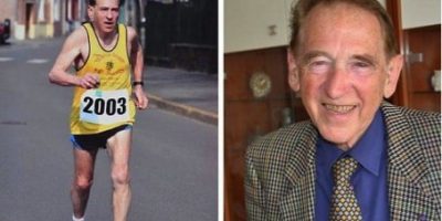 Roland Charpiot, 84 ans est le participant le plus âgé de la course Sedan Charleville 2017